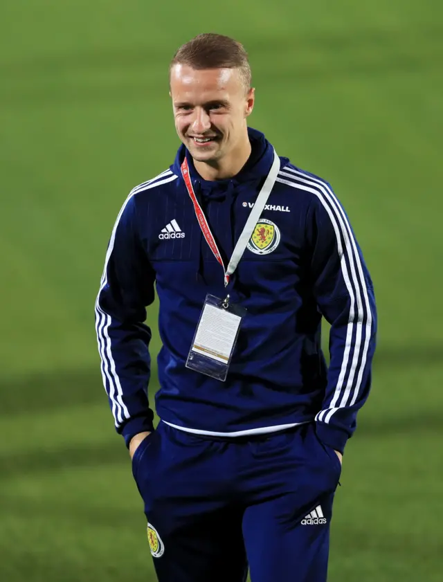 Scotland striker Leigh Griffiths