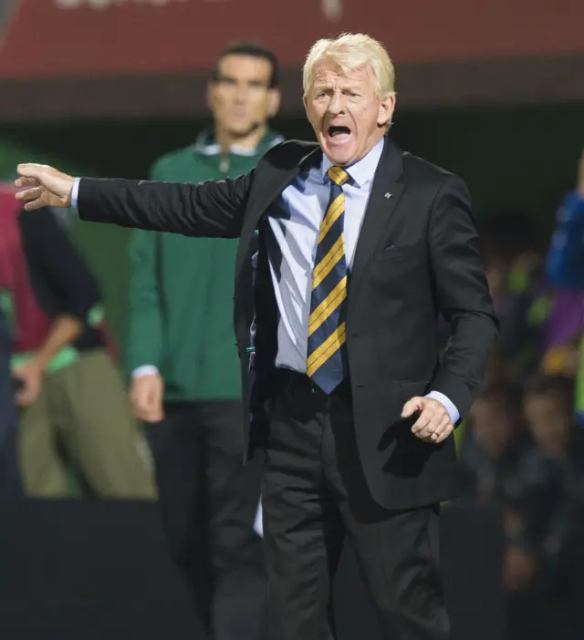 Scotland manager Gordon Strachan