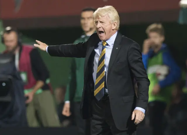 Scotland manager Gordon Strachan