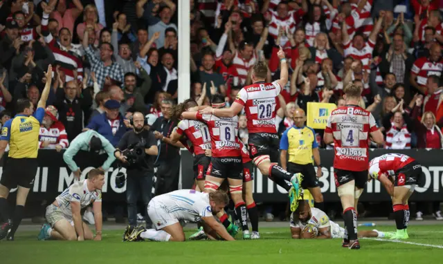 Gloucester celebrate