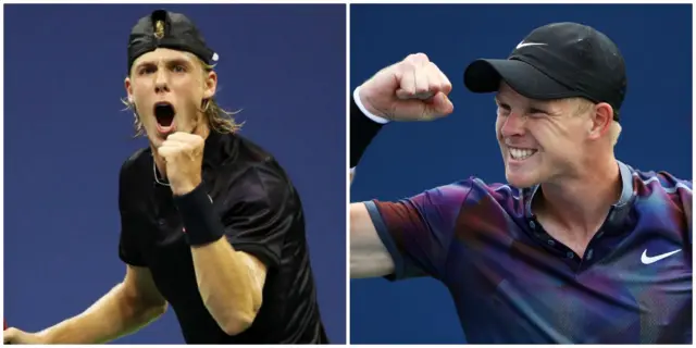 Kyle Edmund and Denis Shapovalov