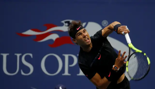 Rafael Nadal of Spain