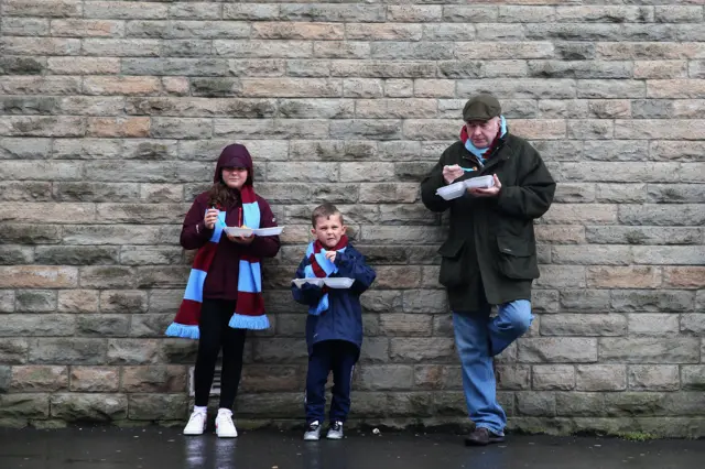 Burnley supporters