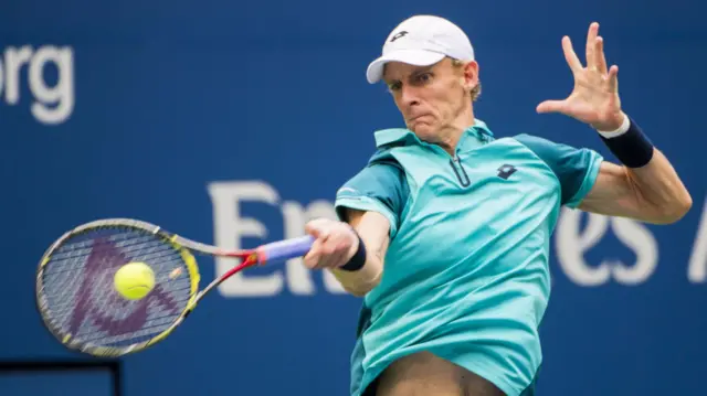 Kevin Anderson of South Africa