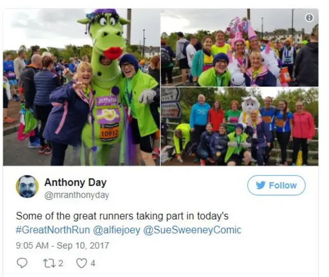 Anthony Day at the start