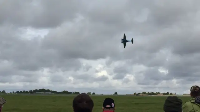 Aircraft at Scampton