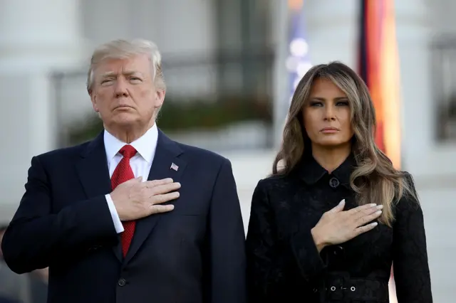 President Donald Trump and First Lady Melania Trump