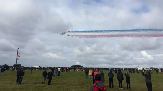 Aircraft at Scampton