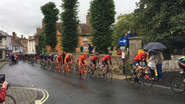 Tour of Britain in Framlingham