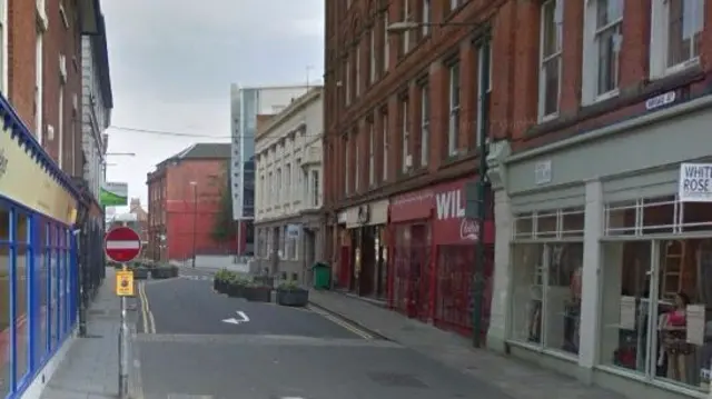 Broad Street in the Lace Market