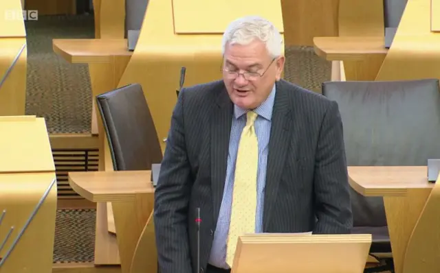 Lib Dem MSP Mike Rumbles