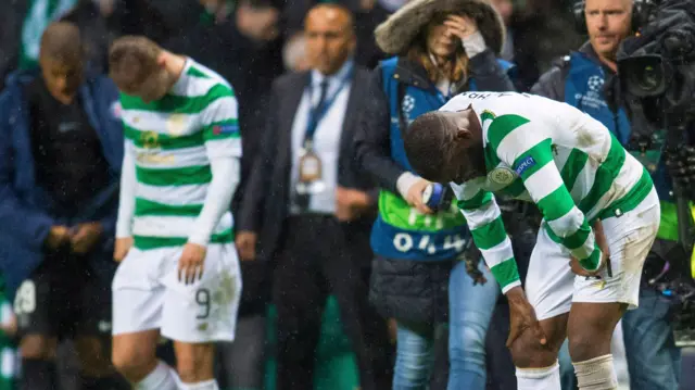 Celtic players left despondent