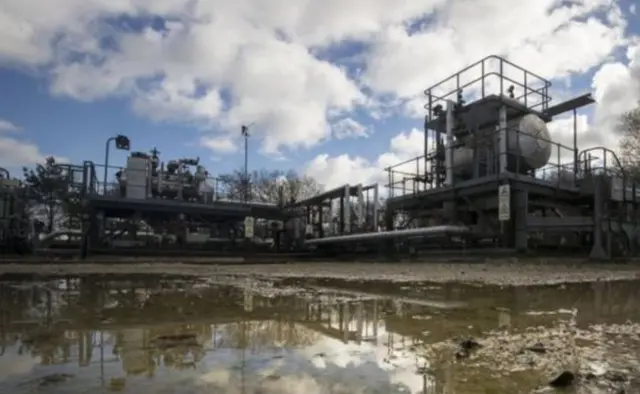 Fracking site at Kirby Misperton