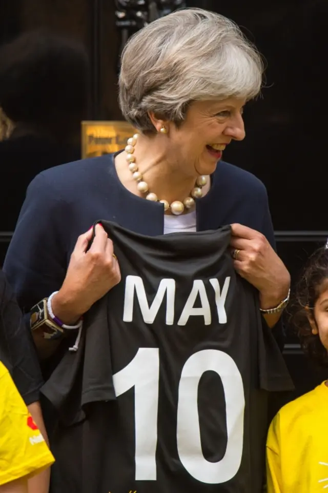 Prime minister Theresa May