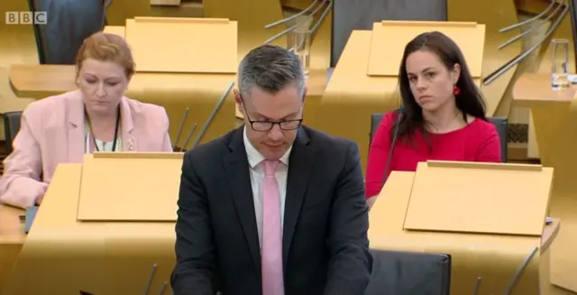 Finance Secretary Derek Mackay