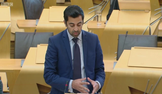 Transport Minister Humza Yousaf