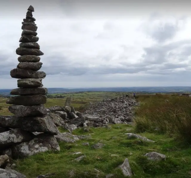 Fairy stack at Stowe's Pound