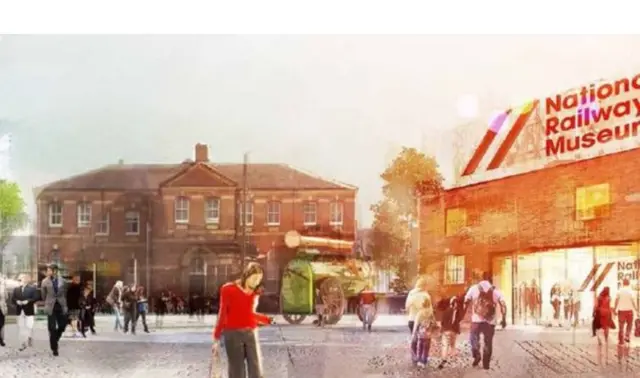 Artist's Impression of York Central site