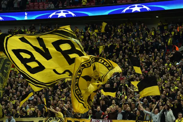 Dortmund supporters