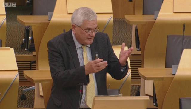 Lib Dem MSP Mike Rumbles