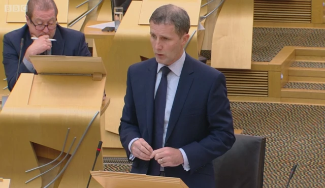 Justice Secretary Michael Matheson