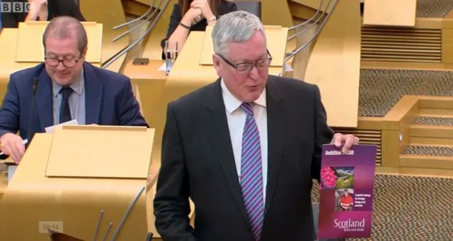 Rural Economy Secretary Fergus Ewing