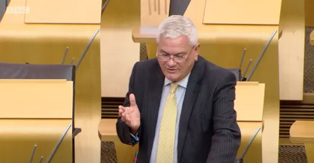 Lib Dem MSP Mike Rumbles