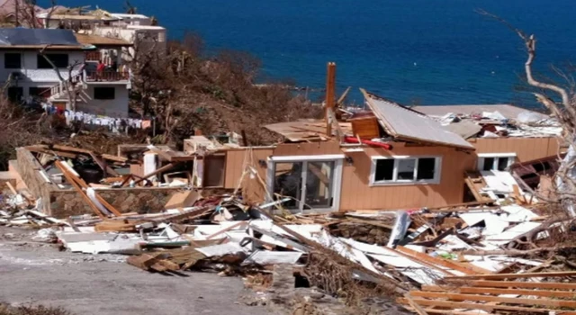 house in ruins