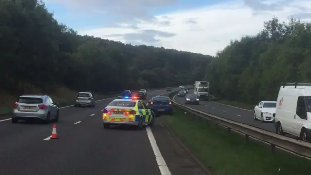 Breakdown on A38