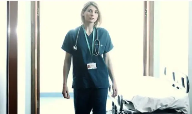 Jodie Whittaker in the BBC series "Trust Me" - the story of a "Quacksalver"