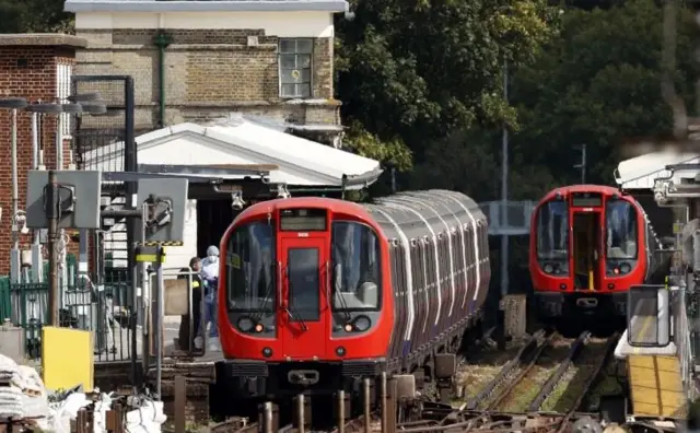 Forensics on train