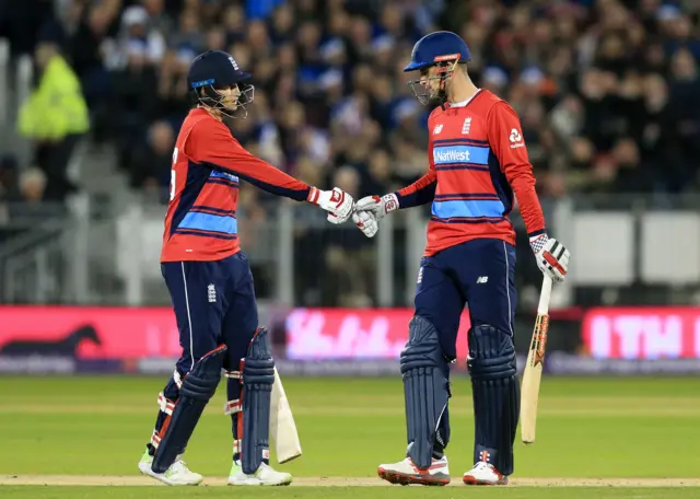 Joe Root and Alex Hales