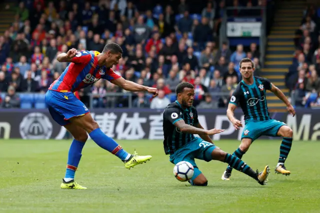 Crystal Palace 0-1 Southampton