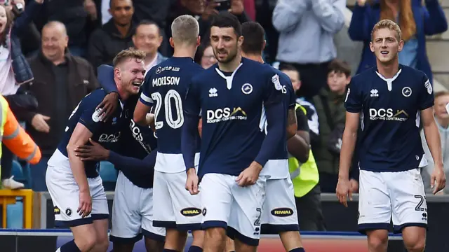 Millwall celebrate