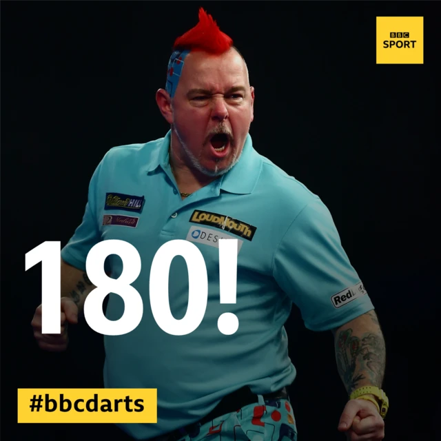 Peter Wright 180