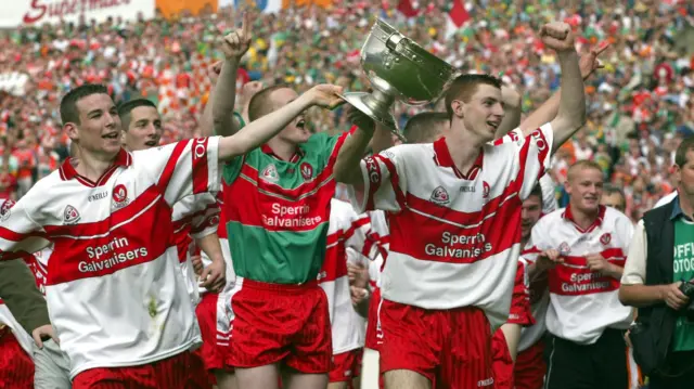 Derry last celebrated All-Ireland Minor success in the 2002 final against Meath