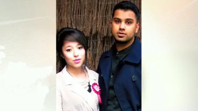 Shana Sutaria and Shabhaz Bhim