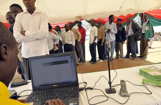 electronic voting system in Kenya