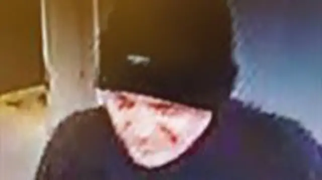 CCTV image of wanted man