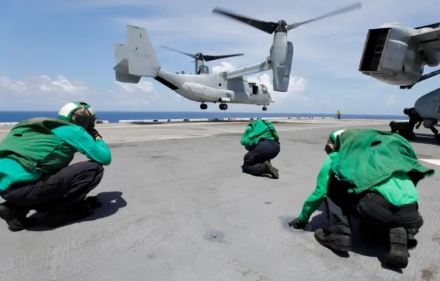 US military have been evacuated from the U.S. Virgin Islands in advance of Hurricane Maria