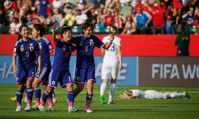 England lost 2015 World Cup semi-final to Japan