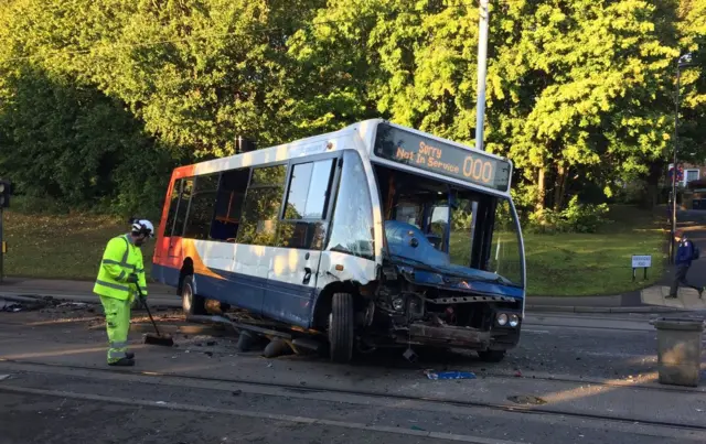 Bus crash