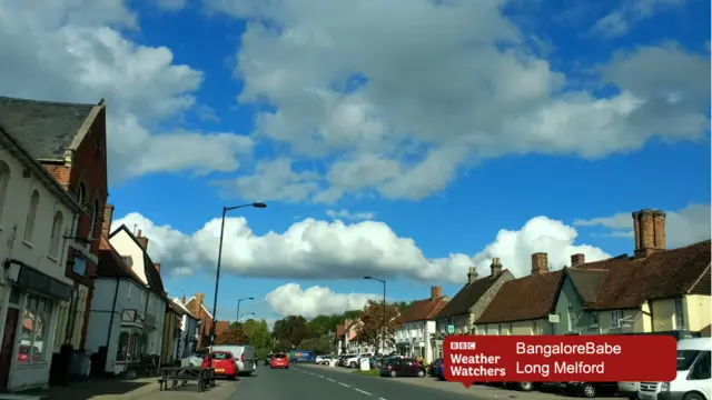 Sunshine in Long Melford