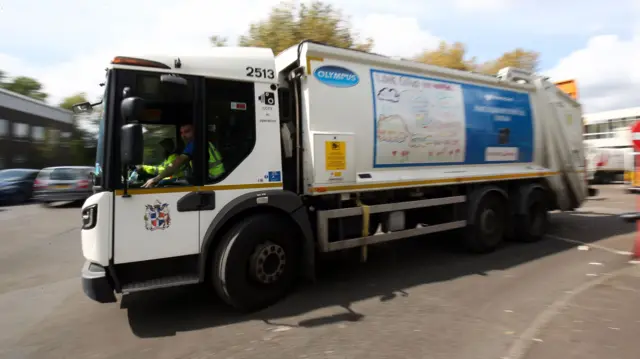 Birmingham bin lorry