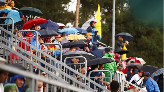 Fans at Monza