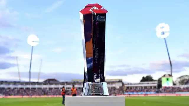 T20 Blast trophy