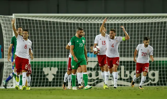 Valeri Qazaishvili celebrates