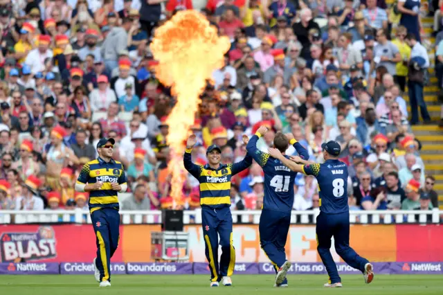 Glamorgan celebrate