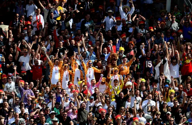 Supporters at the T20 Blast finals day