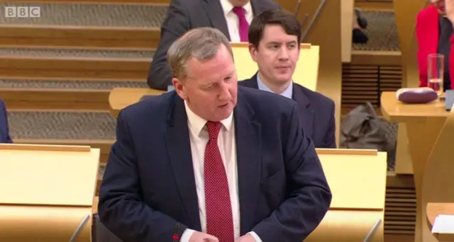 Scottish Labour interim leader Alex Rowley